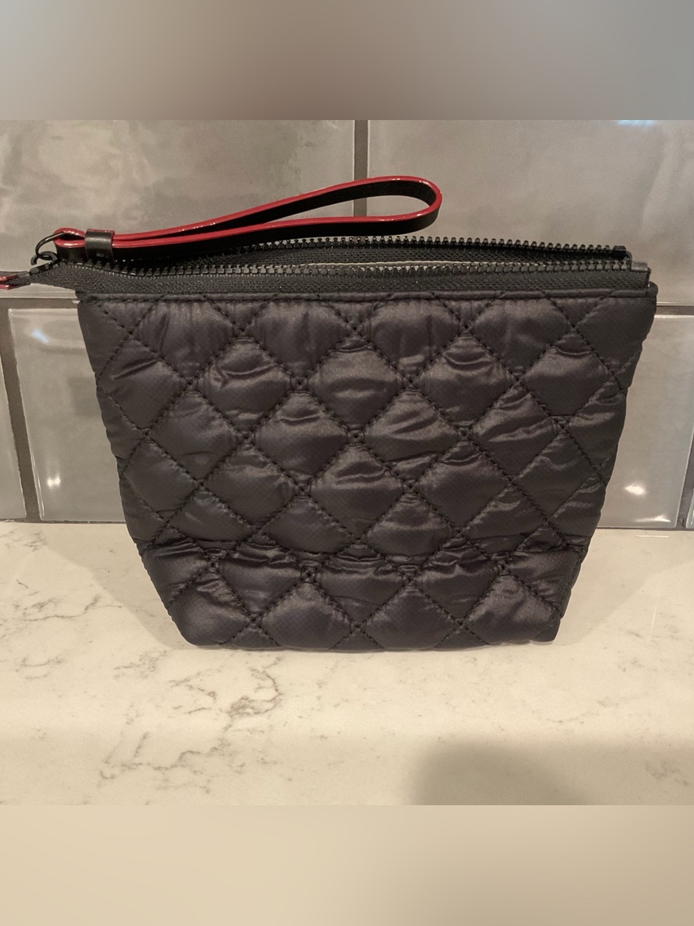 MZ Wallace Black Metro Wristlet Pouch - Picture 3 of 9